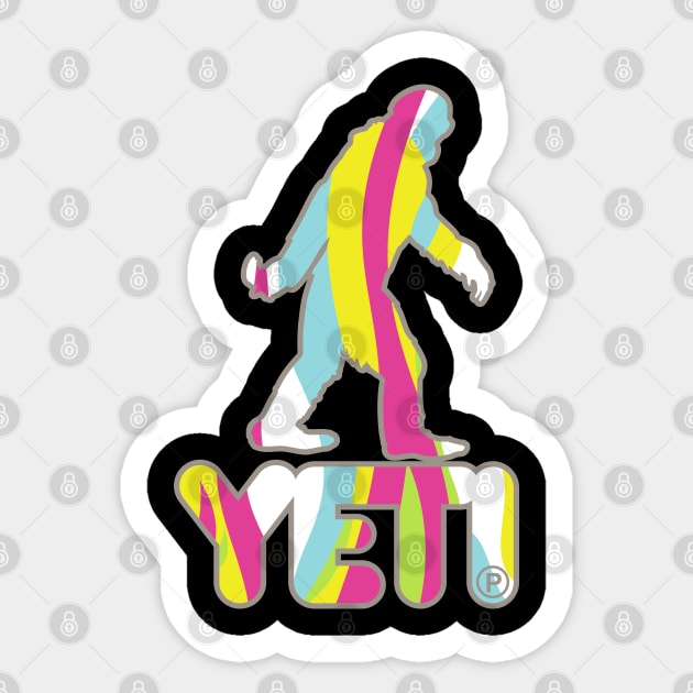 Yeti Clothes Sticker by MBK